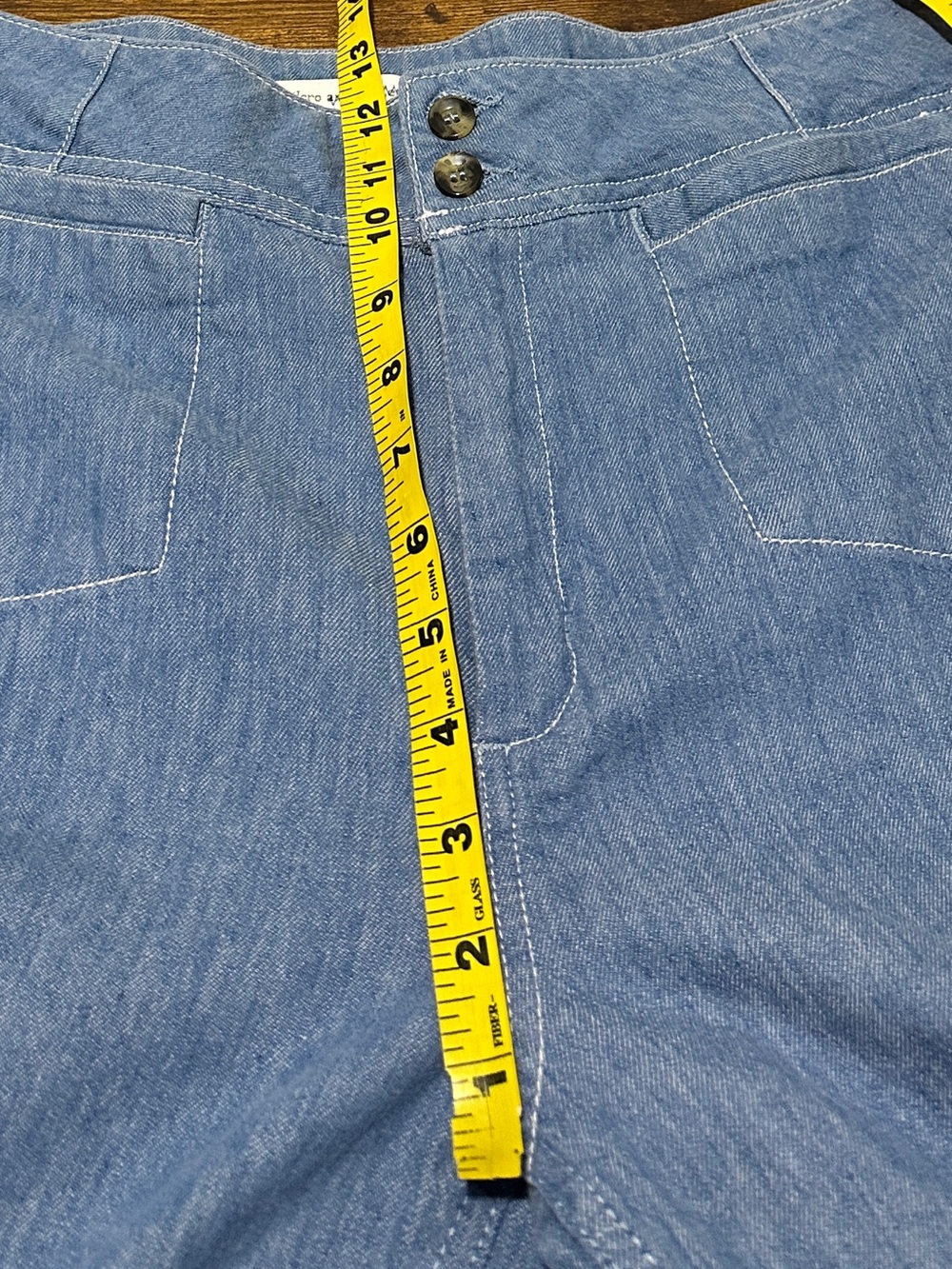Anthropologie Pilcro Wide Leg Linen Trousers - Picture 11 of 12